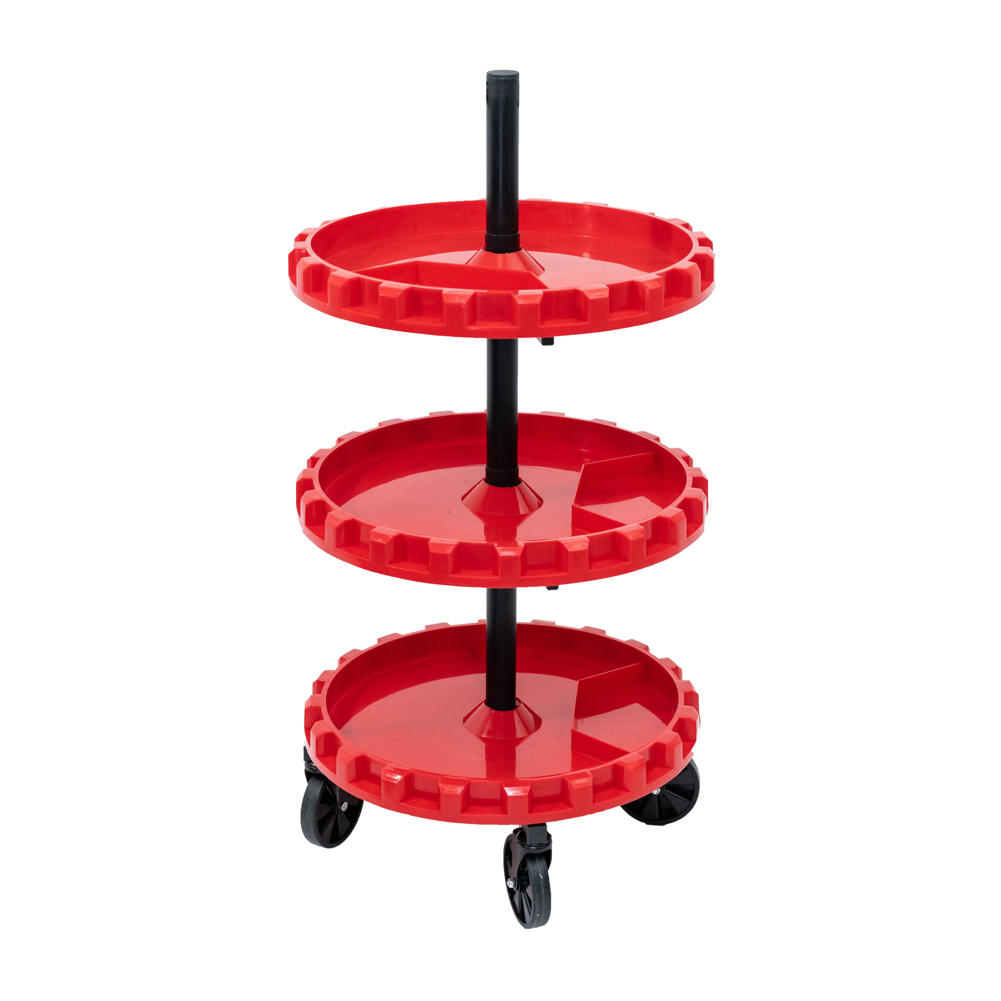 Traxion, Traxion Red Spinning Tool Tower, Capacity 105 lb, Max. Height 48 in, Model# 6-120